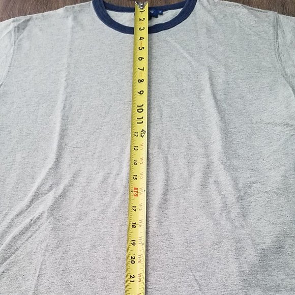 J. Crew Gray/Grey Crewneck T-shirt Size M Unisex - Picture 6 of 11